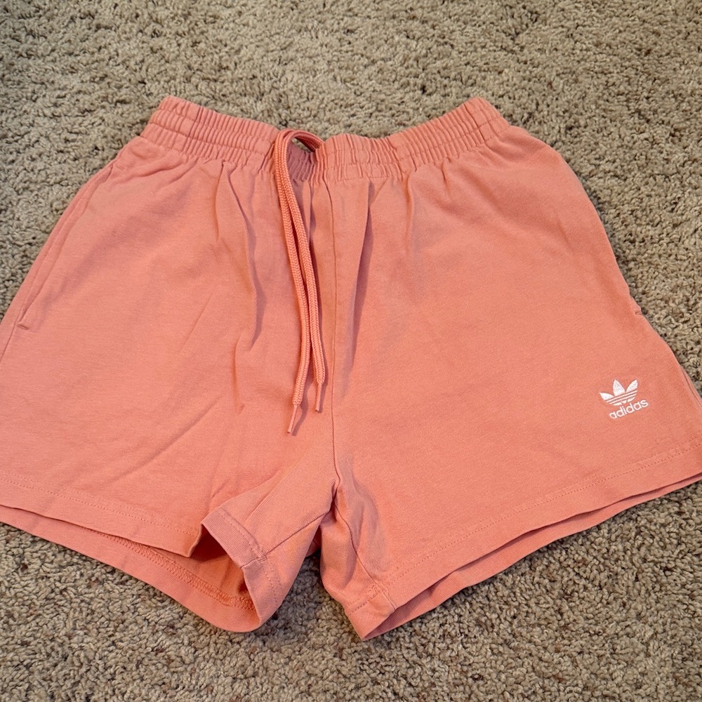 Adidas Women's Peach Athletic Shorts